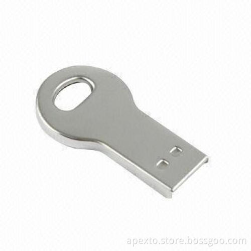 Key-shaped USB Thumb Drive with Up to 16GB Memory Capacity and COB Technology